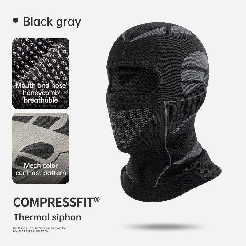 Winter Skiing Head Cover Face Guard Windproof Warm Breathable