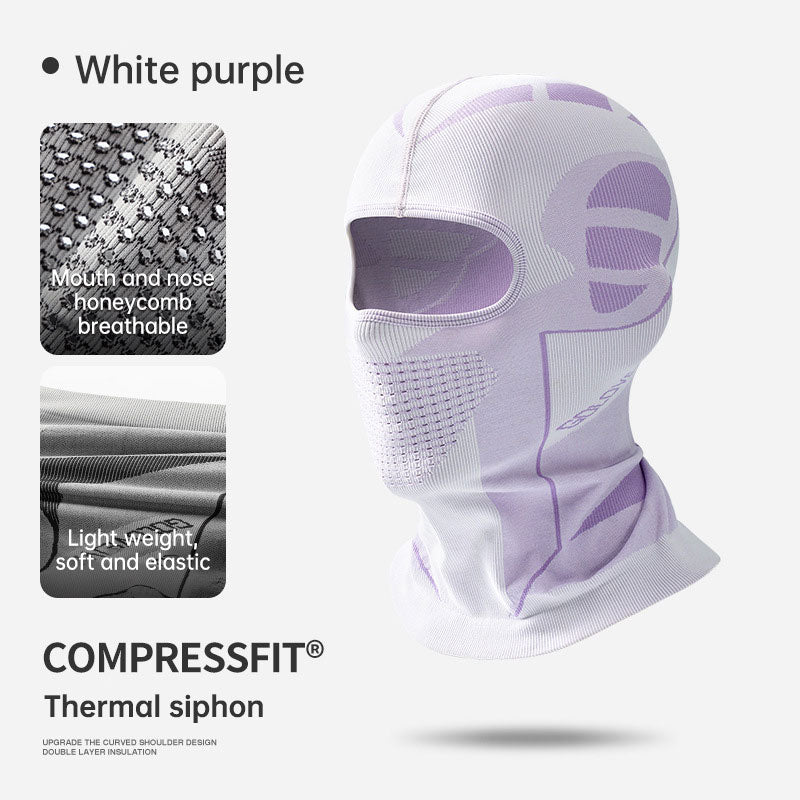 Winter Skiing Head Cover Face Guard Windproof Warm Breathable