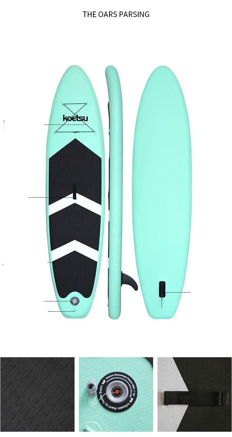 Inflatable Stand Up Paddleboard Beginner Surfboard Water Sports Board
