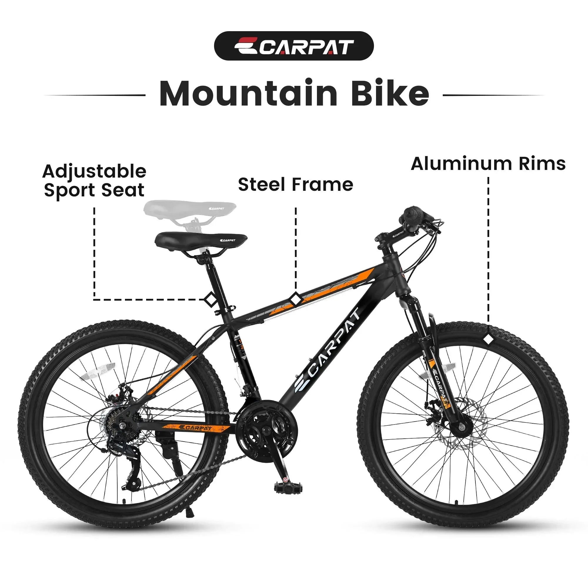 City-Cruizer – 26" Shimano 21-Speed Mountain Bike