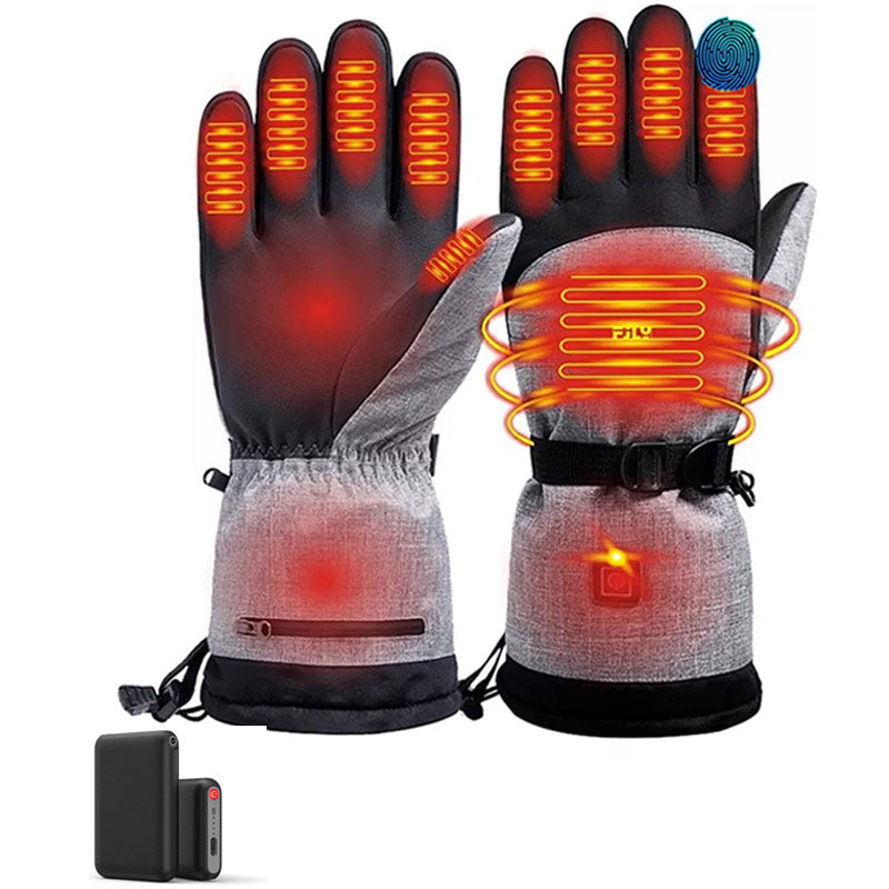 Intelligent Heated Gloves USB Charging Temperature Control Outdoor Skiing