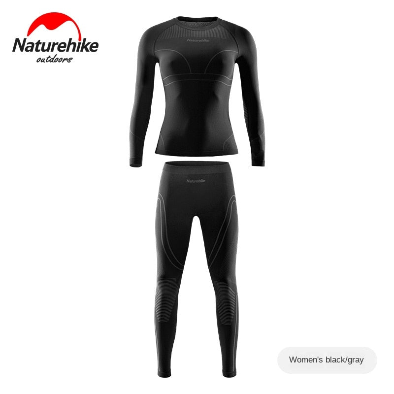 Quick Dry Thermal Underwear Set Skiing Outdoor Wicking Base Layer