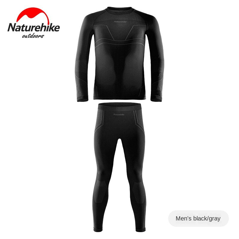 Quick Dry Thermal Underwear Set Skiing Outdoor Wicking Base Layer