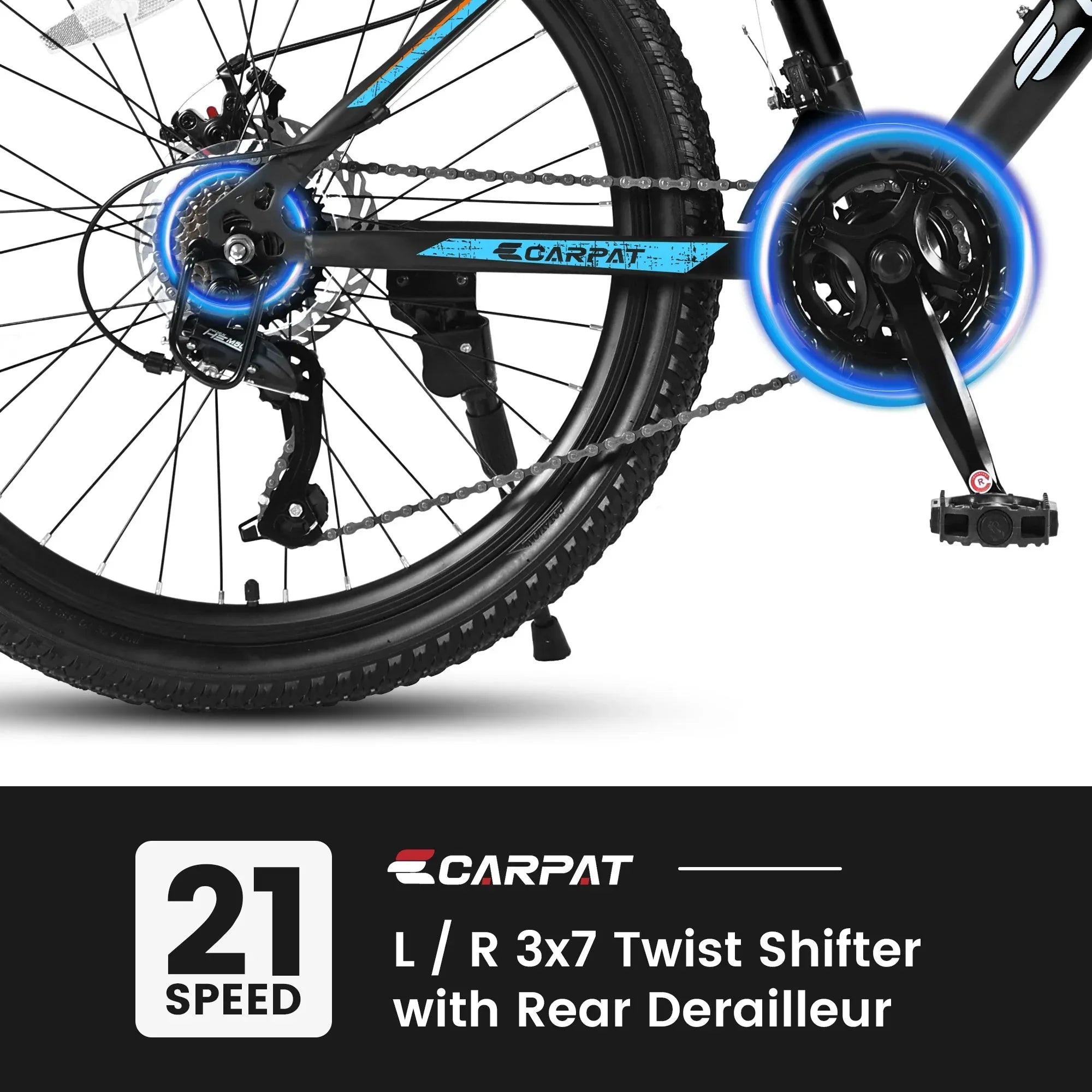 City-Cruizer – 26" Shimano 21-Speed Mountain Bike