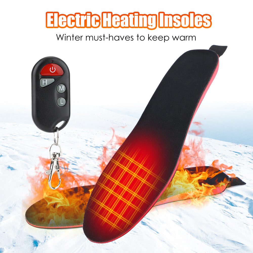 3 Speed Electric Heating Insoles USB Charging Warm Winter Foot