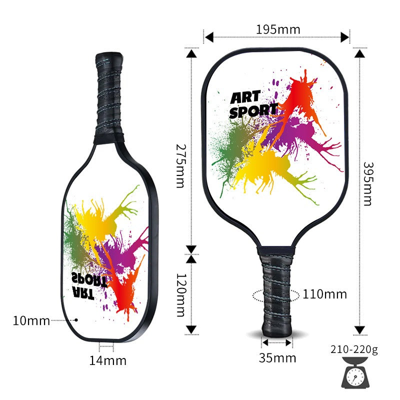 Beach Tennis Paddle Set High Strength Rackets Pickleball Bat