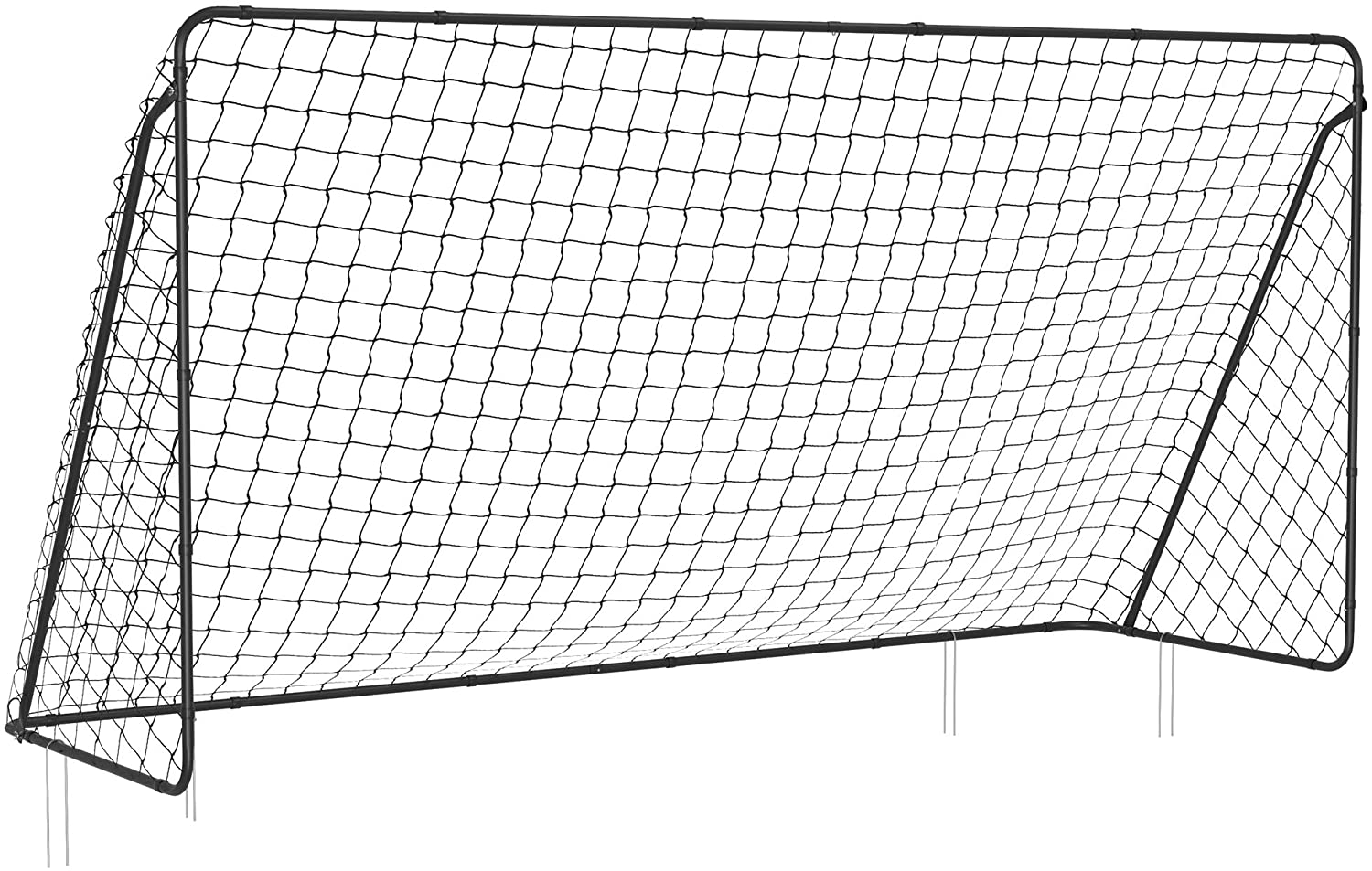 Kids Soccer Goal 12x6 Metal Frame PE Net Portable Outdoor