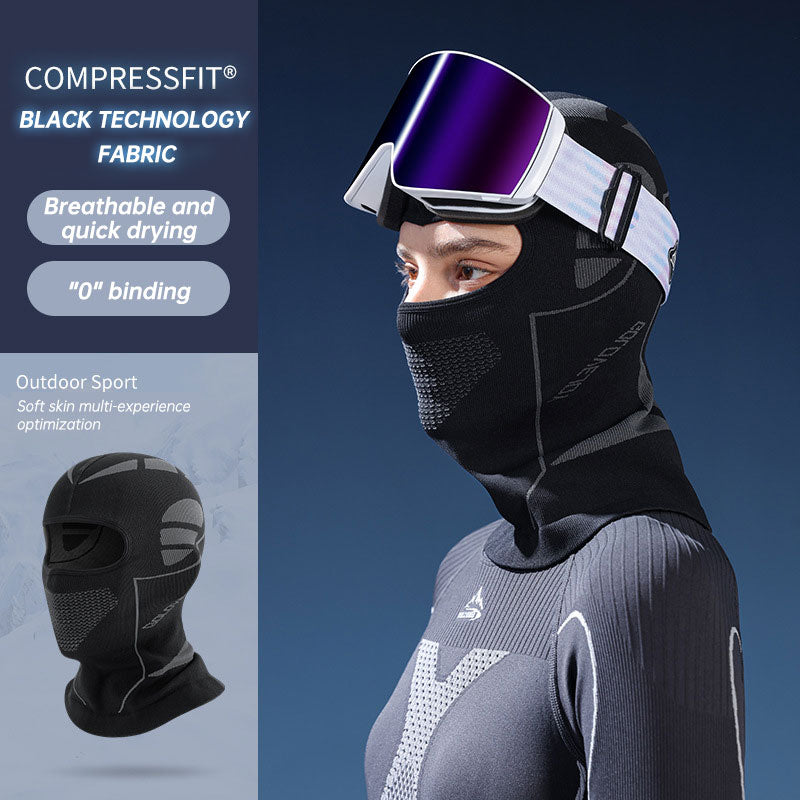 Winter Skiing Head Cover Face Guard Windproof Warm Breathable