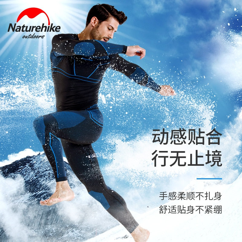 Quick Dry Thermal Underwear Set Skiing Outdoor Wicking Base Layer