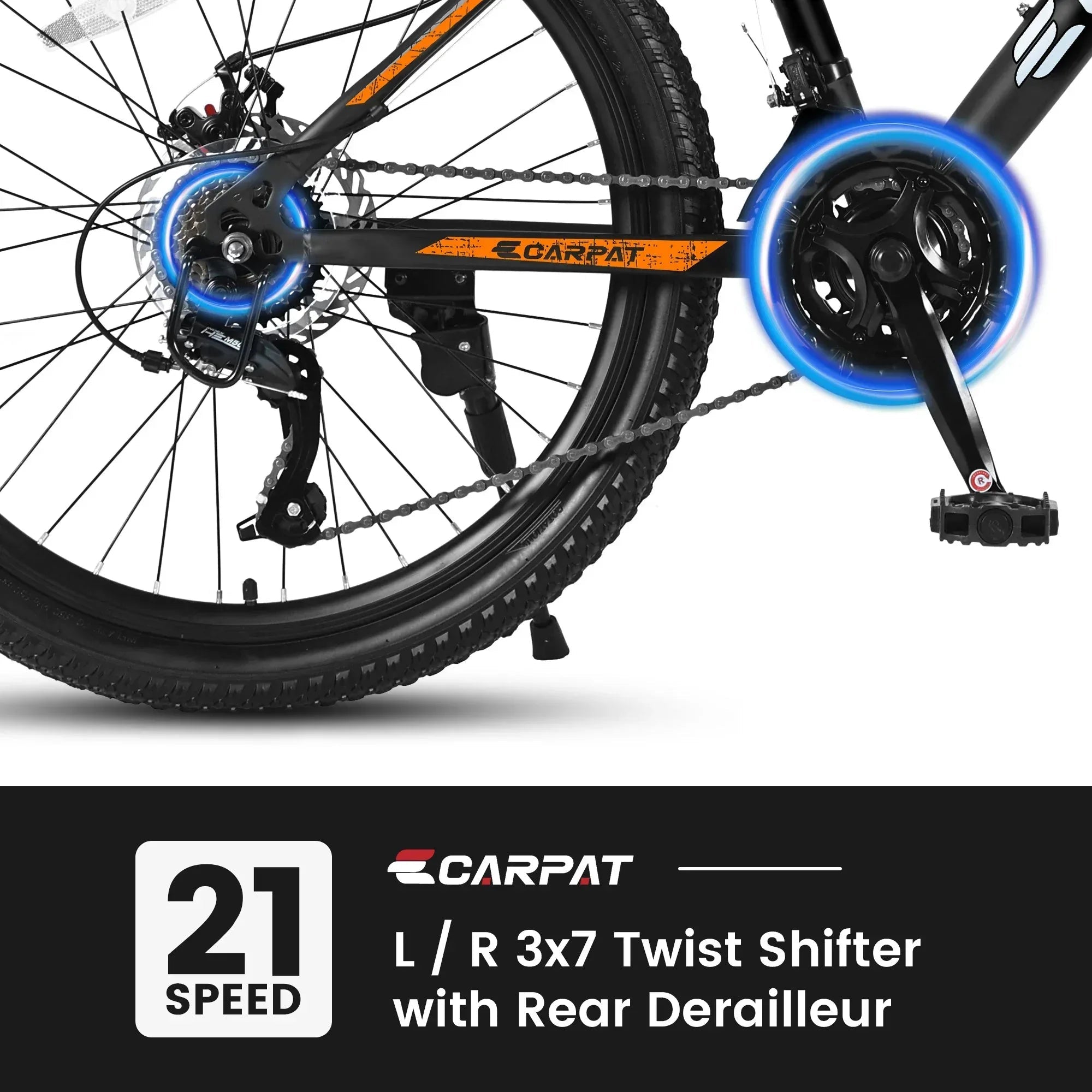 City-Cruizer – 26" Shimano 21-Speed Mountain Bike