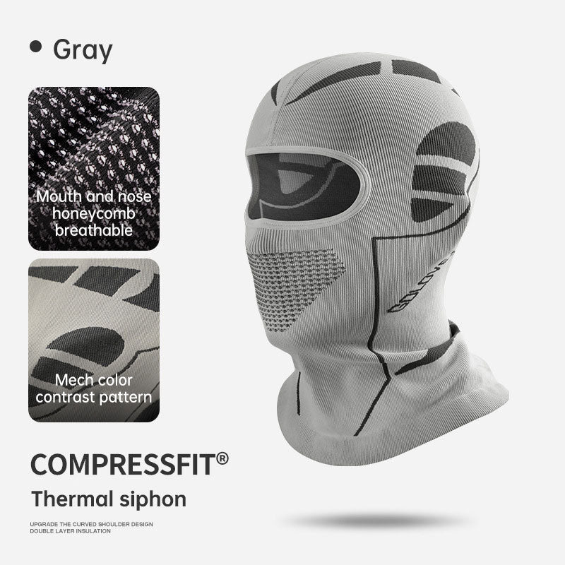 Winter Skiing Head Cover Face Guard Windproof Warm Breathable