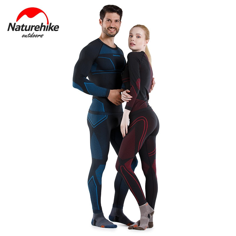Quick Dry Thermal Underwear Set Skiing Outdoor Wicking Base Layer