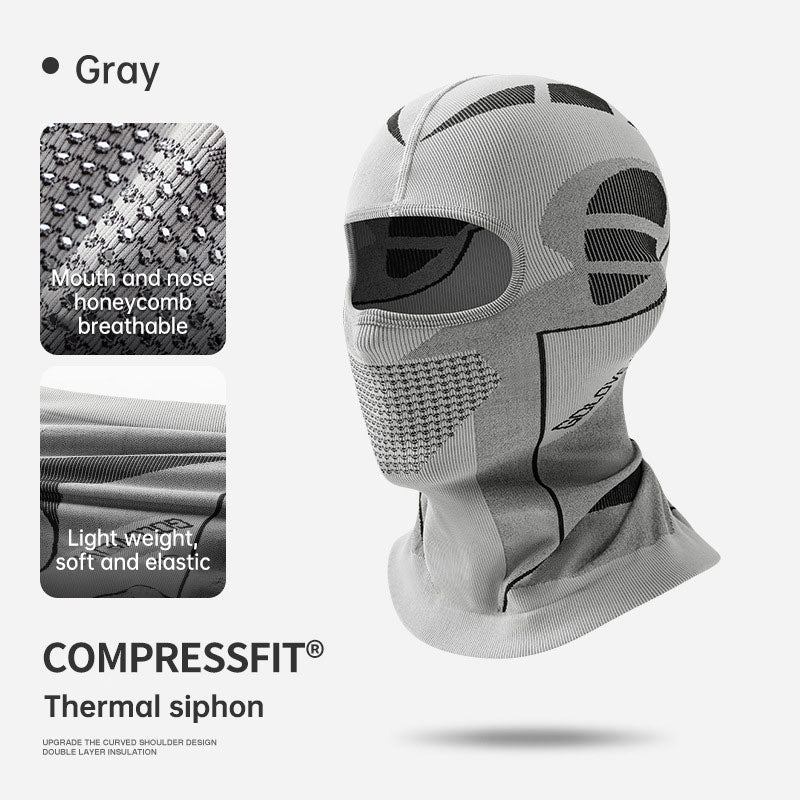 Winter Skiing Head Cover Face Guard Windproof Warm Breathable