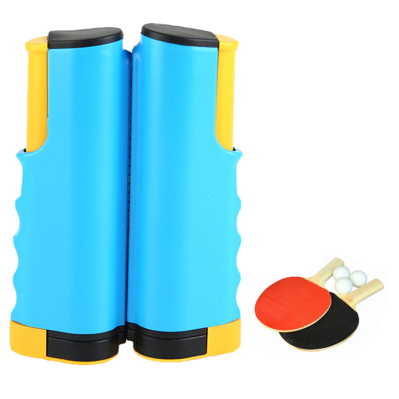 Portable Table Tennis Set 1.7M Retractable Net Training Equipment