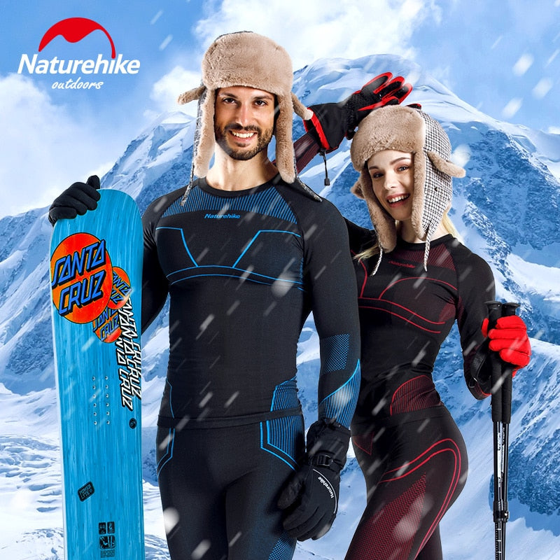Quick Dry Thermal Underwear Set Skiing Outdoor Wicking Base Layer