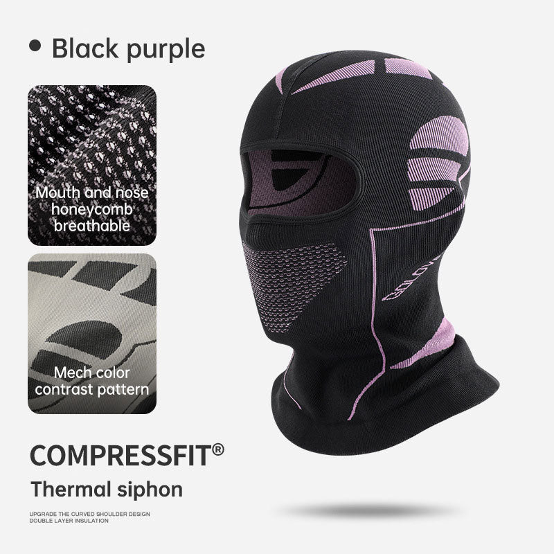 Winter Skiing Head Cover Face Guard Windproof Warm Breathable