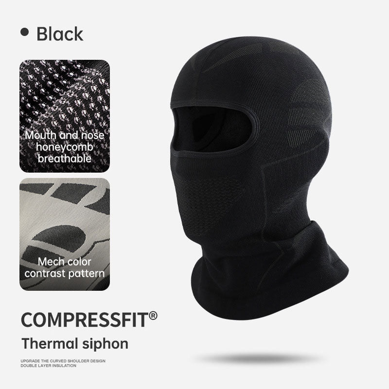 Winter Skiing Head Cover Face Guard Windproof Warm Breathable