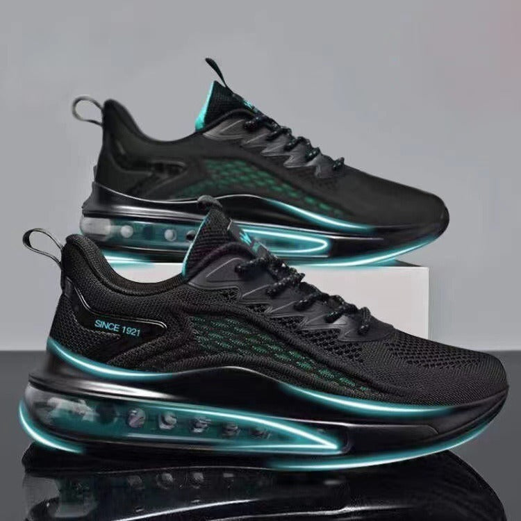 Men’s Spring Running Shoes Air Cushion Height Increasing Casual Sneakers