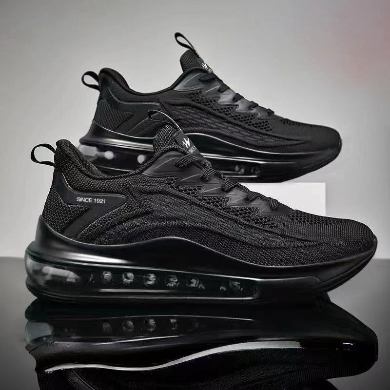 Men’s Spring Running Shoes Air Cushion Height Increasing Casual Sneakers